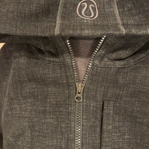 Lululemon Men's heavyweight 2 way zip hoodie